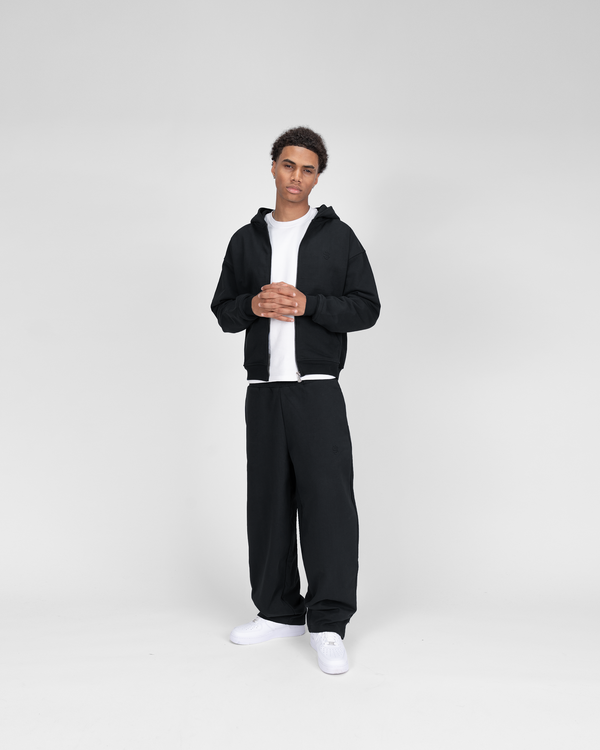 SU ZIP JOGGER - BLACK