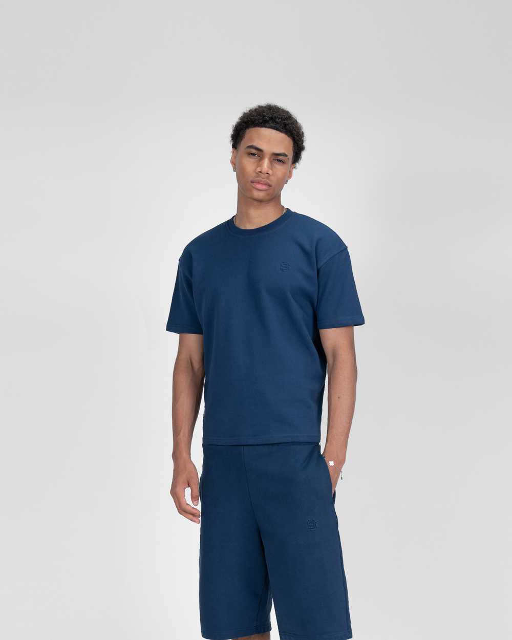 REGULAR T-SHIRT - NAVY BLUE