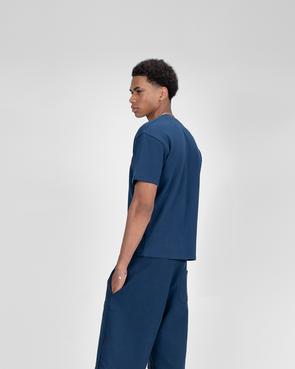 REGULAR T-SHIRT - NAVY BLUE