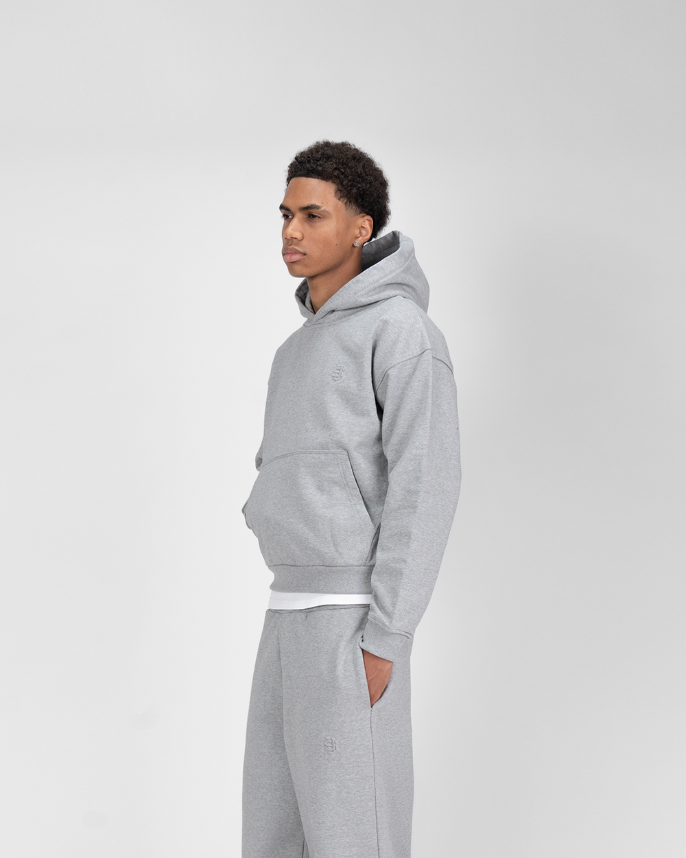 HOODIE - GREY NEU