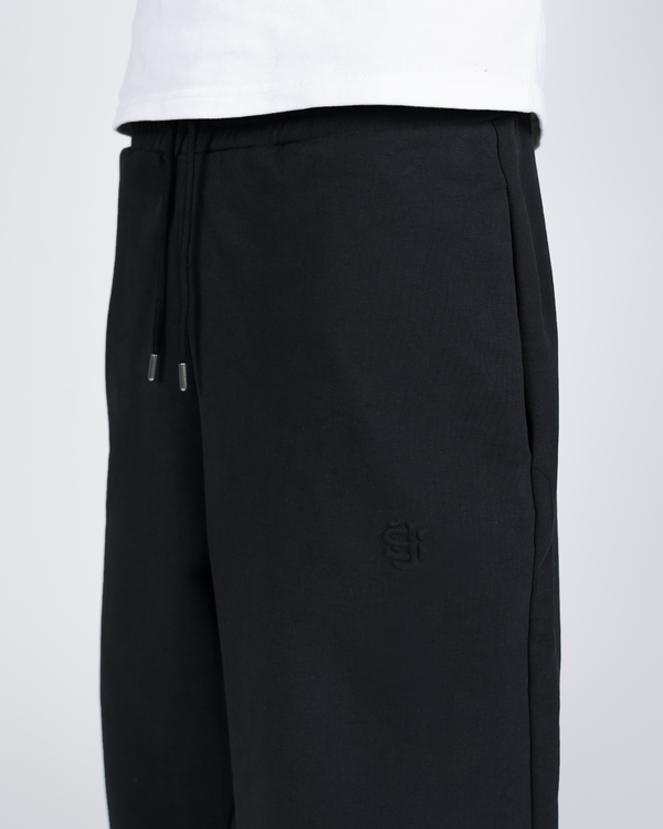 SU ZIP JOGGER - BLACK