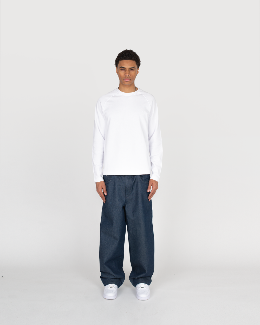 BASIC RAW DENIM - BLUE