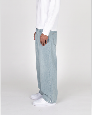 SU Zip Denim - Ice Blue