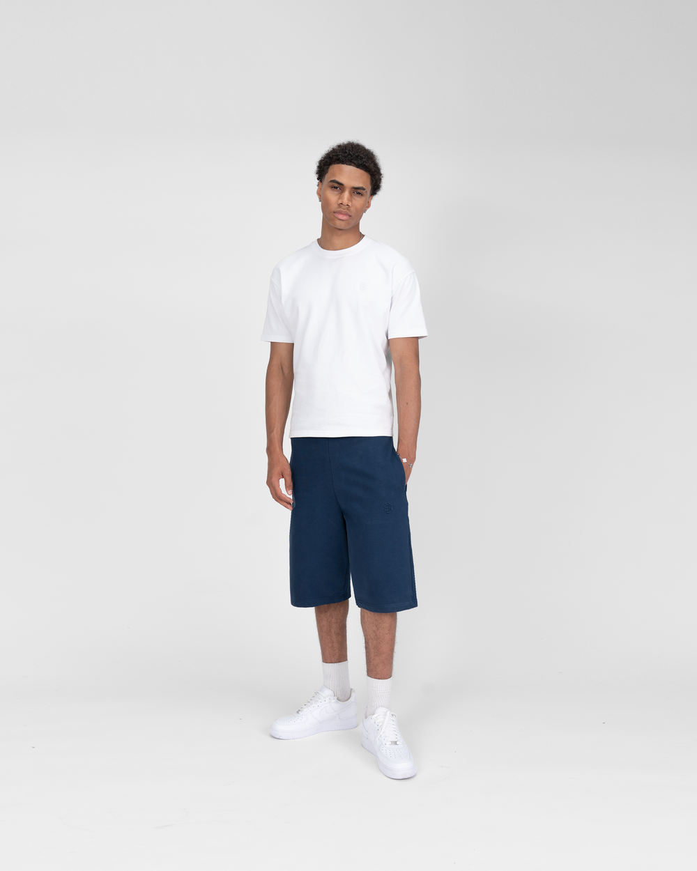 SHORTS - NAVY BLUE