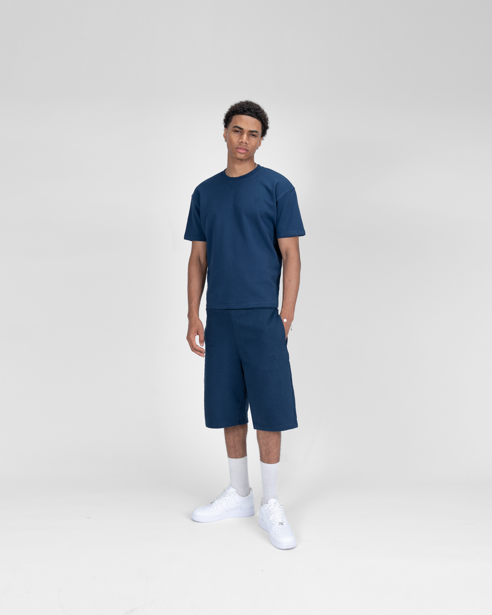 REGULAR T-SHIRT - NAVY BLUE