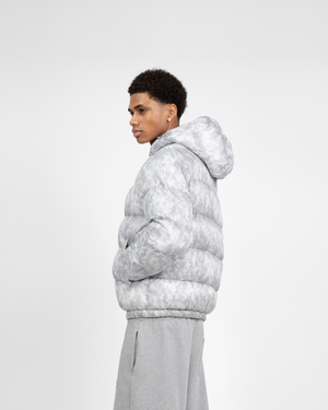 SUVENE PUFFER - SNOW CAMO