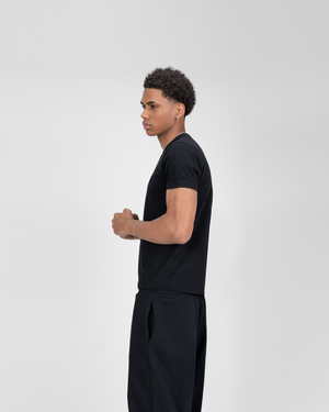 SLIM FIT T-SHIRT - BLACK
