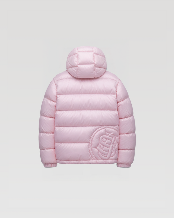 SU LOGO PUFFER - PINK