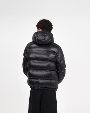 SUVENE PUFFER - BLACK SHINY