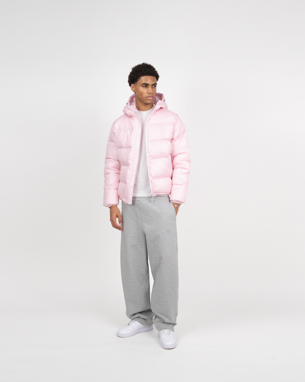 SU LOGO PUFFER - PINK