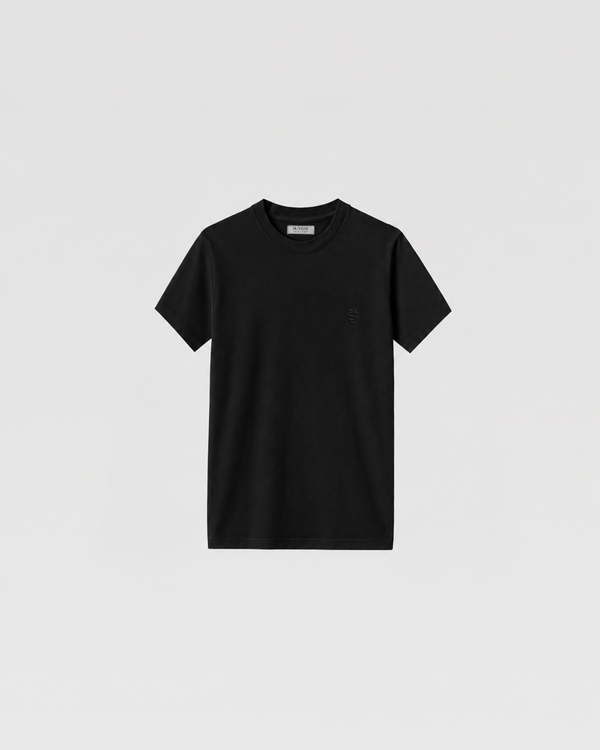 SLIM FIT T-SHIRT - BLACK