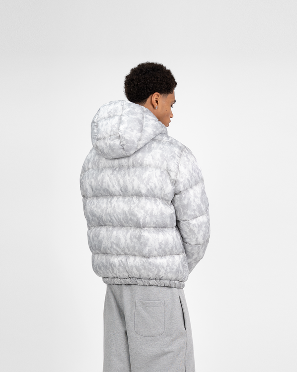 SUVENE PUFFER - SNOW CAMO