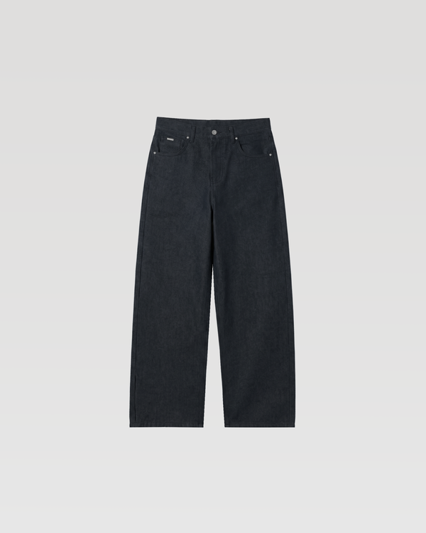 BASIC RAW DENIM - BLACK