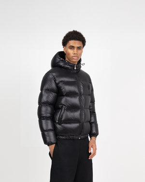 SUVENE PUFFER - BLACK SHINY