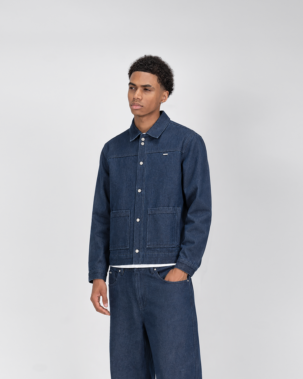 SU26 DENIM JACKET - BLUE