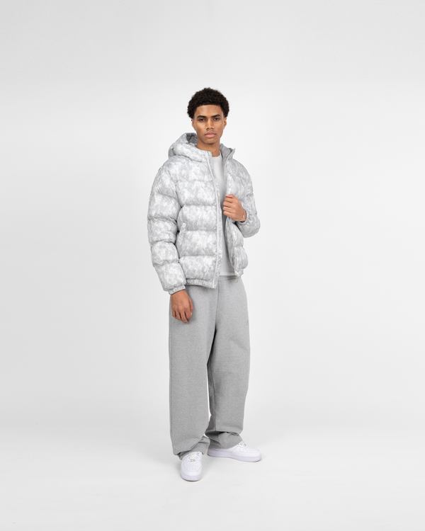 SUVENE PUFFER - SNOW CAMO