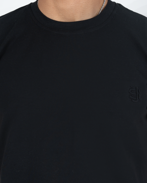 SLIM FIT T-SHIRT - BLACK