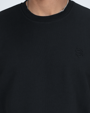 REGULAR T-SHIRT - BLACK