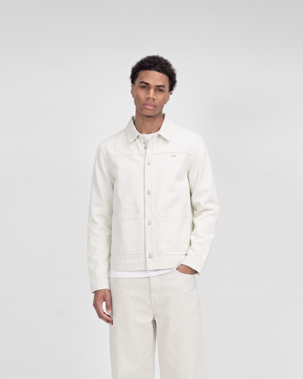 SU26 Denim Jacket - Cream