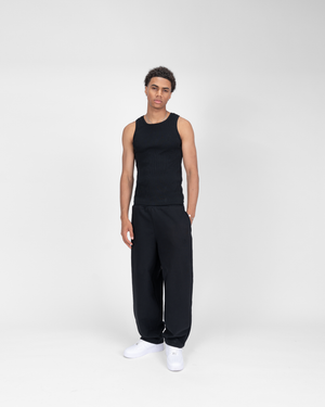 HEAVY RIB TANK TOP - WHITE