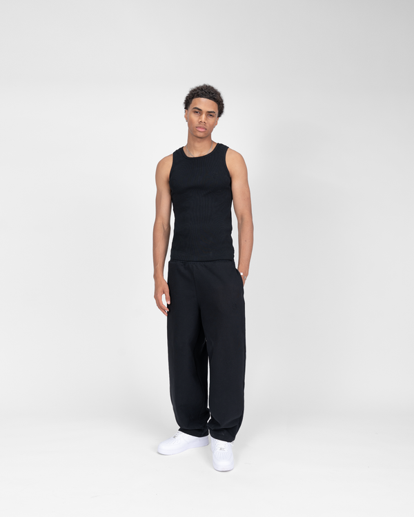HEAVY RIB TANK TOP - WHITE