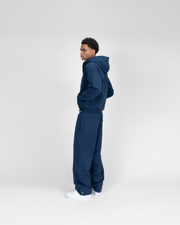 SU ZIP JOGGER - NAVY BLUE
