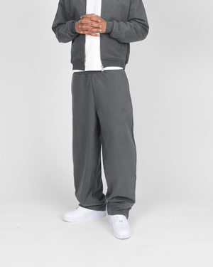 SU ZIP JOGGER - ANTHRAZIT