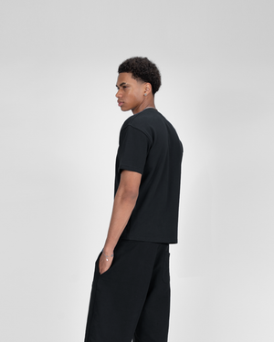 REGULAR T-SHIRT - BLACK