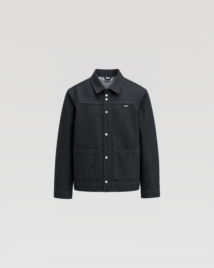 SU26 DENIM JACKET - BLACK