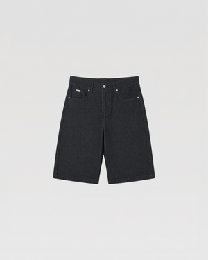 SU26 DENIM SHORTS - BLACK