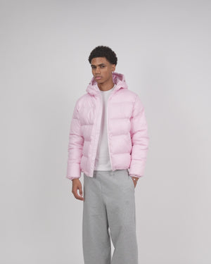 SU LOGO PUFFER - PINK